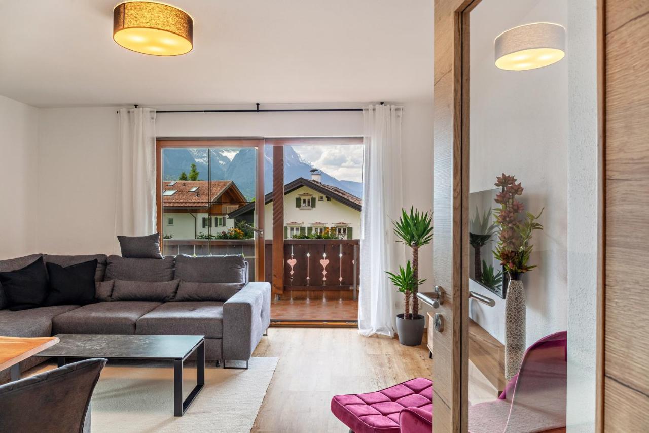 Alpblick Apartment Alpspitze Garmisch-Partenkirchen Luaran gambar