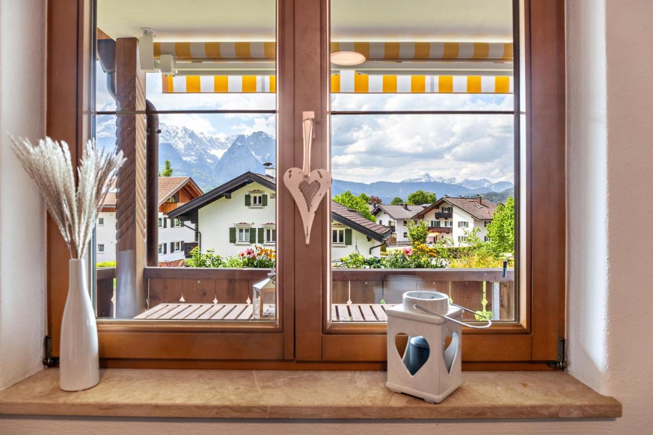 Alpblick Apartment Alpspitze Garmisch-Partenkirchen Luaran gambar