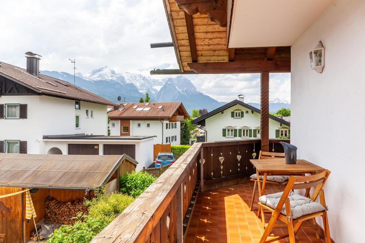 Alpblick Apartment Alpspitze Garmisch-Partenkirchen Luaran gambar