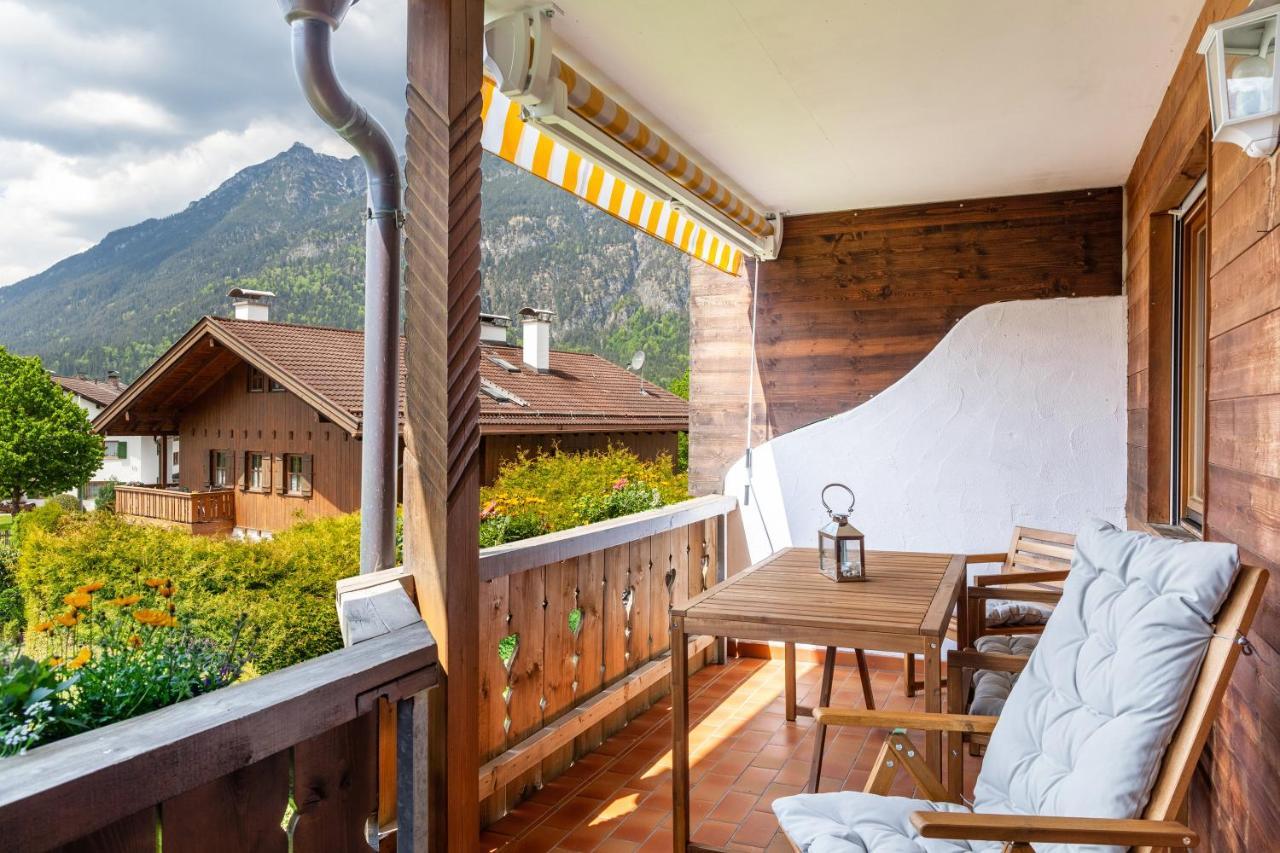 Alpblick Apartment Alpspitze Garmisch-Partenkirchen Luaran gambar