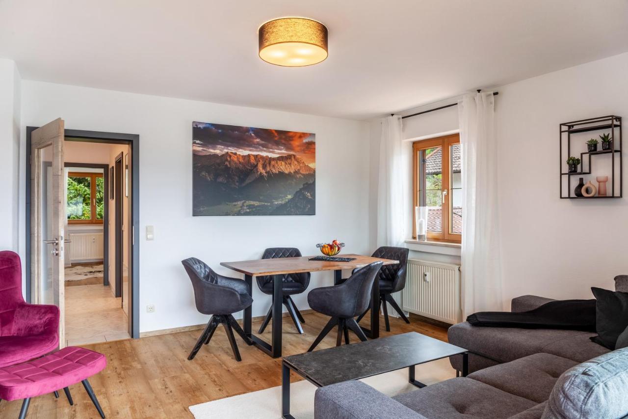 Alpblick Apartment Alpspitze Garmisch-Partenkirchen Luaran gambar