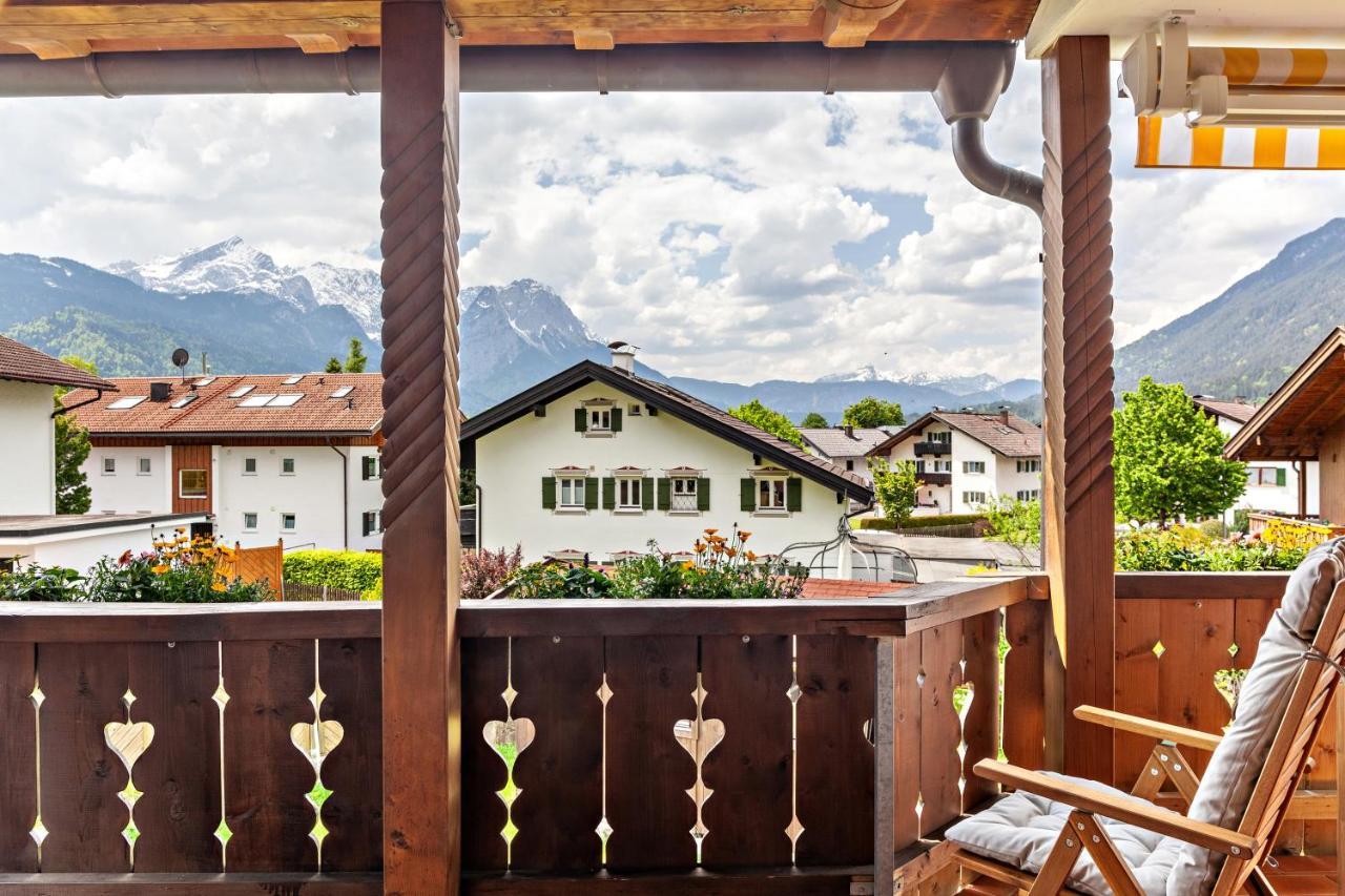 Alpblick Apartment Alpspitze Garmisch-Partenkirchen Luaran gambar